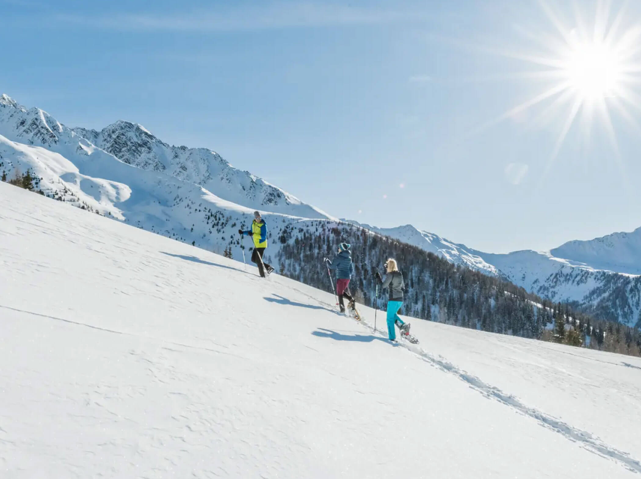 Schneeschuhwandern - Hotel Magdalenahof